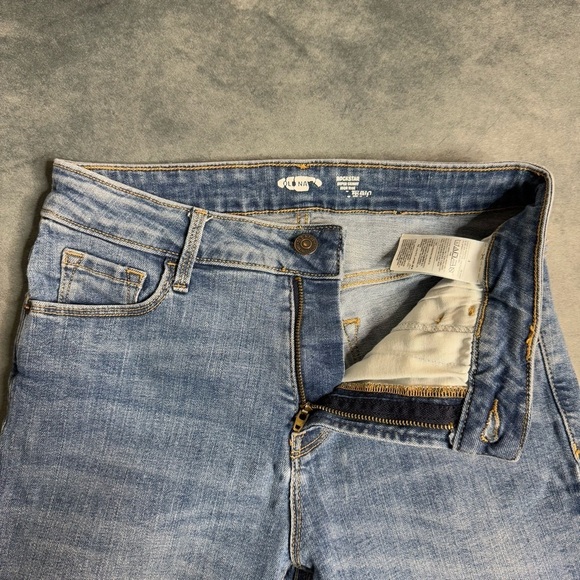 Old Navy Jeans Womens Size 4 Blue Rockstar Super Skinny Mid Rise Inseam 25 - Picture 7 of 13
